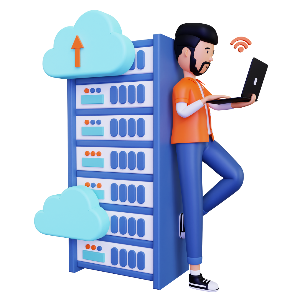 logo hosting y dominio