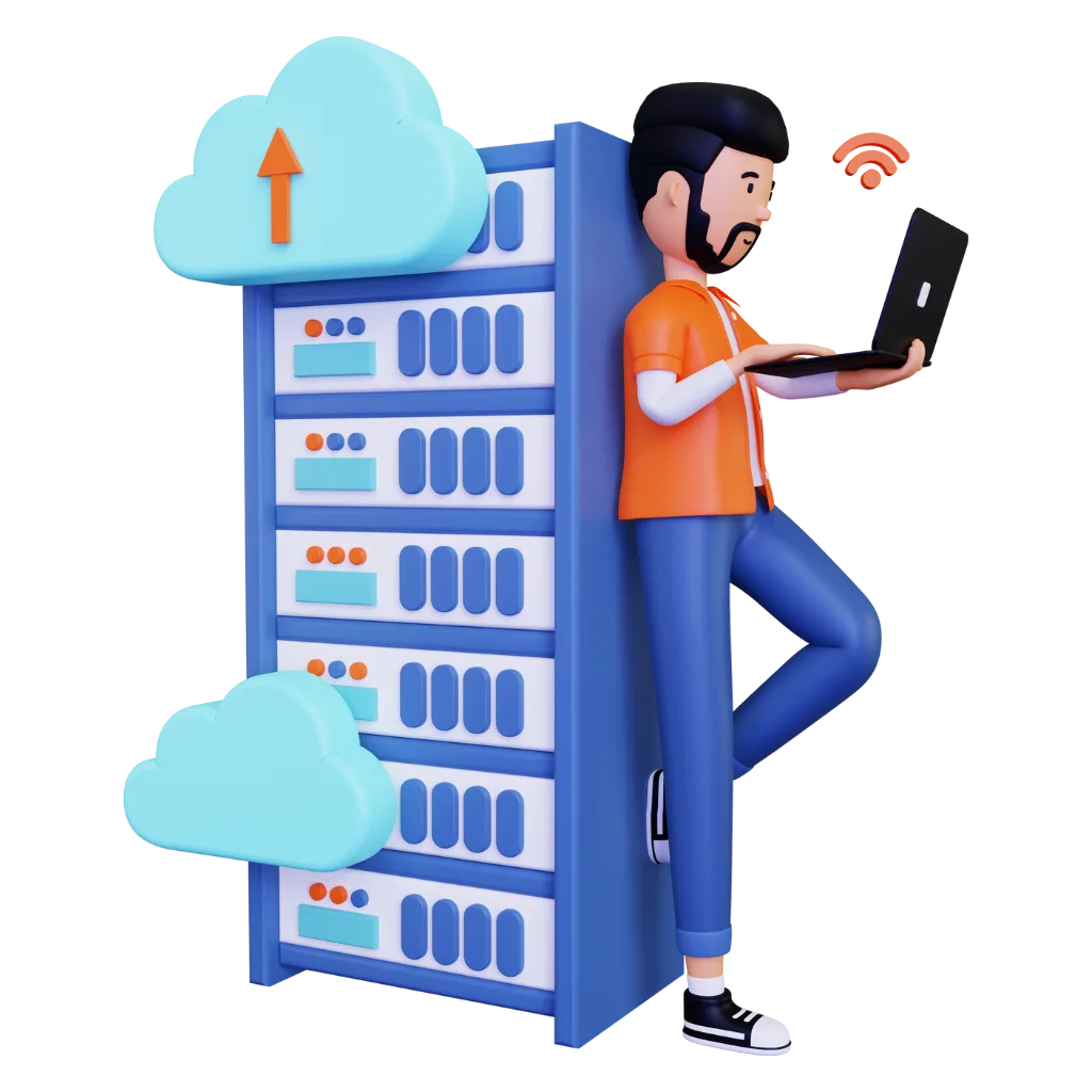 logo hosting y dominio