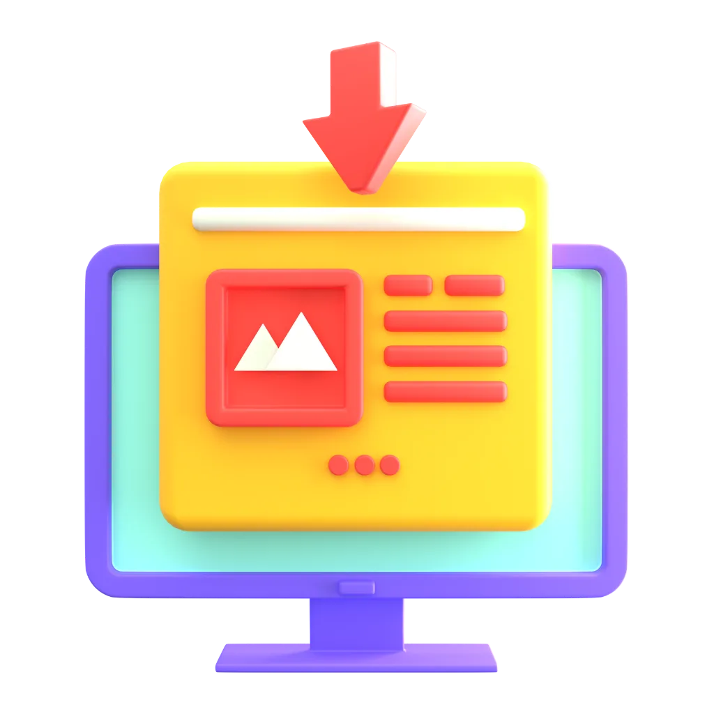 logo landing page